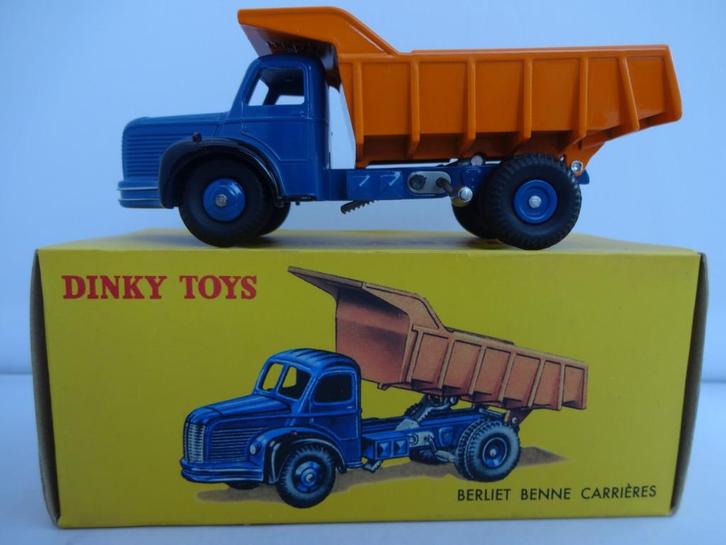 Berliet Benne Carrières nr: 34A van Dinky Toys schaal 1/54, Hobby en Vrije tijd, Modelauto's | 1:50, Nieuw, Bus of Vrachtwagen