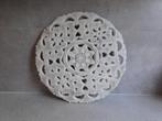 Wanddecoratie Mandala 37 cm. Wit MDF, Ophalen of Verzenden, Zo goed als nieuw