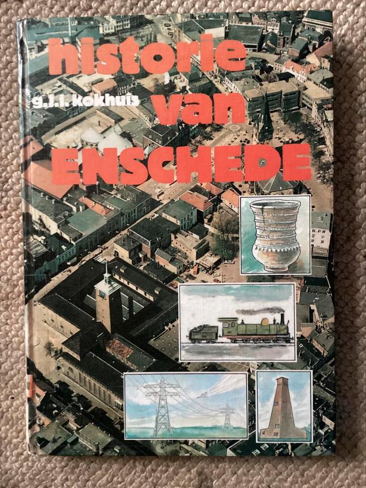 Geschiedenis van Enschede G. Kokhuis, Boeken, Kunst en Cultuur | Architectuur, Zo goed als nieuw, Ophalen of Verzenden
