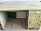 Houten Bureau met Lade & Kastje, Huis en Inrichting, Bureaus, Ophalen, Gebruikt, Bureau