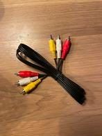 Tulp kabel rood geel wit naar tulp rood geel wit, Audio, Tv en Foto, Audiokabels en Televisiekabels, Ophalen of Verzenden, Zo goed als nieuw