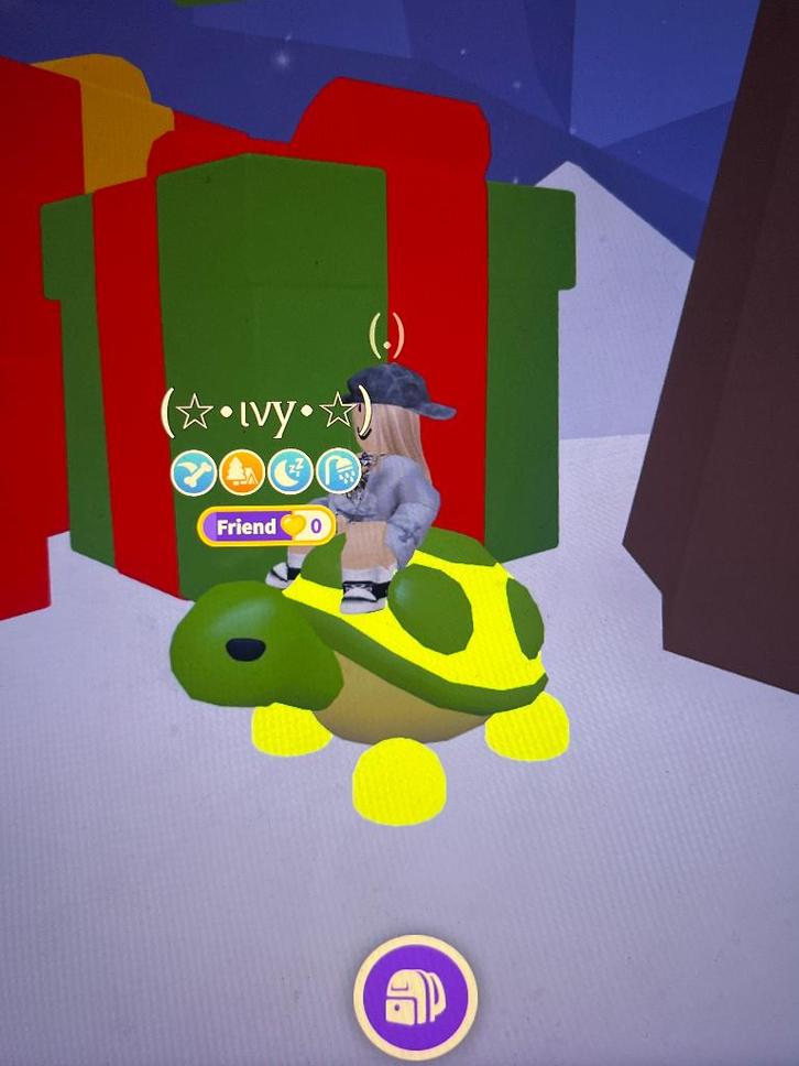 Adoptme Pet Neon Turtle