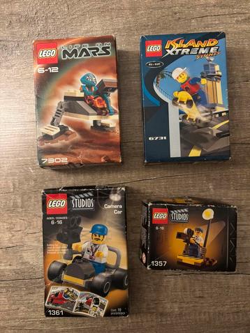 Lego doosjes - div. thema’s (instructies/folders aanwezig) beschikbaar voor biedingen