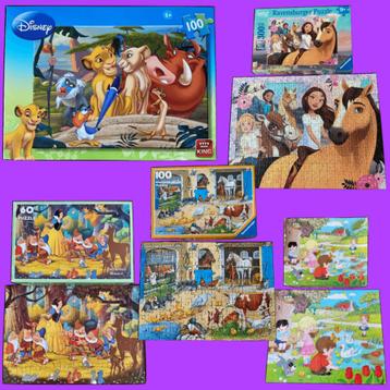 Superleuke legpuzzels voor kinderen - dieren en sprookjes beschikbaar voor biedingen