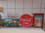 Coca Cola koektrommel blik + 3 andere....., Verzamelen, Blikken, Ophalen of Verzenden, Zo goed als nieuw, Koek(jes), Overige merken