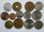 Partijtjes munten Azie, Italie, Japan, Portugal, Zweden enz., Ophalen of Verzenden, Overige landen, Setje