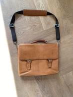 Knomo leren laptoptas, Computers en Software, Laptoptassen, Ophalen of Verzenden, 15 inch, Zo goed als nieuw, Aktetas