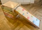 Jindl klimkubus met glijbaan/klimhelling, Kinderen en Baby's, Speelgoed | Houten speelgoed, Ophalen of Verzenden, Zo goed als nieuw