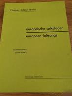 Europäische Volkslieder - Blokfluitkwartet, Gebruikt, Wereldmuziek, Overige soorten, Ophalen of Verzenden