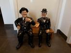 Laurel en Hardy (op een bankje), Verzamelen, Beelden en Beeldjes, Ophalen, Zo goed als nieuw