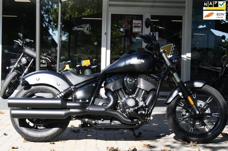 Indian Chopper 116 Chief Dark Horse, 24 Maanden Garantie Inr, Motoren, Motoren | Overige merken, Bedrijf, Chopper, meer dan 35 kW