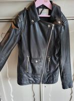 Nik&nik echt lederen biker jas/jacket, Ophalen of Verzenden, Zo goed als nieuw, Meisje, Jas