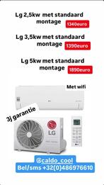 AIRCO MET MONTAGE AAN ZEER AANTREKKELIJKE PRIJZEN, Ophalen, Verwarmen, Nieuw, 3 snelheden of meer