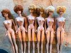 6 stuks Bubble cut Barbie 1962, Verzamelen, Poppen, Ophalen of Verzenden, Zo goed als nieuw, Pop