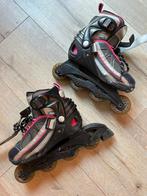 Skeelers zwart/roze, verstelbaar maat 31-34, Ophalen of Verzenden, Verstelbaar, Gebruikt, Kinderen