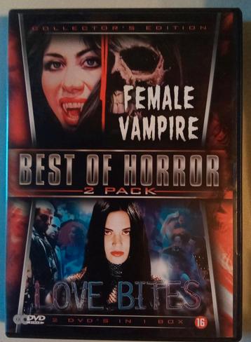 Best of Horror: Female Vampire & Love Bites - 2 DVD Pack beschikbaar voor biedingen