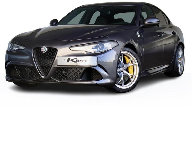 Alfa Romeo Giulia 2.9 V6 Quadrifoglio | handgeschakeld | Per, Auto's, Alfa Romeo, Bedrijf, Te koop, Giulia, ABS, Achteruitrijcamera