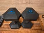 2 Domyos dumbbells van 7,5 kg, Sport en Fitness, Fitnessmaterialen, Zo goed als nieuw, Dumbbell, Ophalen