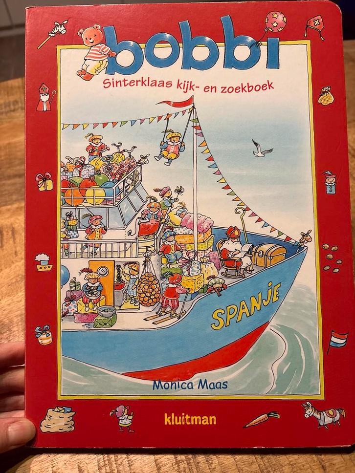 Bobbi Sinterklaas Kijk- en Zoekboek - Monica Maas, Boeken, Kinderboeken | Baby's en Peuters, Gelezen, 3 tot 4 jaar, Ophalen of Verzenden