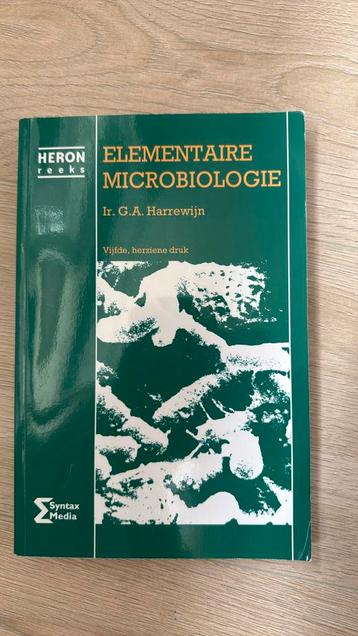 G.A. Harrewijn - Elementaire microbiologie beschikbaar voor biedingen