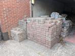 Straatstenen 20x10 cm, Tuin en Terras, Tegels en Klinkers, Ophalen, Gebruikt, Klinkers, 10 m² of meer