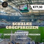 Groepsreizen Schalke 04 tot 40 personen, Losse kaart, Drie personen of meer, Buitenland