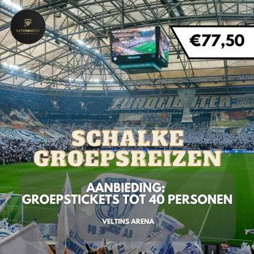 Groepsreizen Schalke 04 tot 40 personen beschikbaar voor biedingen