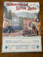 Oud tijdschrift: Motorrijwiel en Lichte Auto 1928, Ophalen of Verzenden, Gelezen, Algemeen
