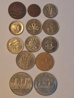 13 verschillende munten canada, Ophalen of Verzenden, Overige landen, Overige waardes
