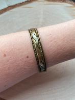 Koperen Vintage Armband cuff bangle, Sieraden, Tassen en Uiterlijk, Ophalen of Verzenden, Gebruikt, Goud, Overige materialen