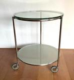 Vintage ikea Strind bijzettafel ook Zwart, Ophalen, Minder dan 55 cm, Gebruikt, Design