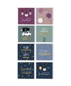 Kerstkaarten in doosje set van 20 doosjes of per stuk, Ophalen of Verzenden, Nieuw