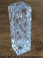 Solide kandelaar kristal glas, Antiek en Kunst, Antiek | Glas en Kristal, Ophalen of Verzenden