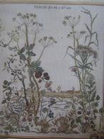 borduur en patroon wilde weide kruiden bloemen fluitenkruid, Hobby en Vrije tijd, Borduren en Borduurmachines, Ophalen of Verzenden