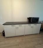 Ikea knoxhult 2 kasten + SÄLJAN werkblad, Ophalen, Gebruikt, Wit, 50 tot 100 cm