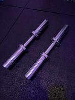 2x Dumbbellstang / dumbbell barbell voor 50mm gewichten, Sport en Fitness, Fitnessmaterialen, Verzenden, Gebruikt, Dumbbell