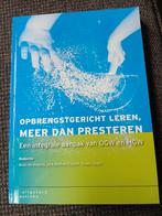 Opbrengstgericht leren, meer dan presteren, Boeken, Ophalen of Verzenden, Nieuw, HBO