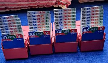 Bidding boxen bridge partner  beschikbaar voor biedingen