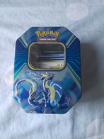 Pokemon blik met random kaarten, Ophalen of Verzenden, Losse kaart