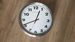 Wandklok NeXtime Station 45 cm - grote stationsklok, Ophalen of Verzenden, Zo goed als nieuw, Analoog, Wandklok