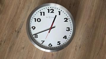 Wandklok NeXtime Station 45 cm - grote stationsklok beschikbaar voor biedingen