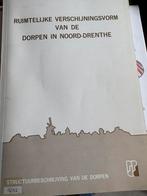 Structuurbeschrijving dorpen noord drenthe, Gelezen, 19e eeuw, Ophalen of Verzenden, Meerdere auteurs