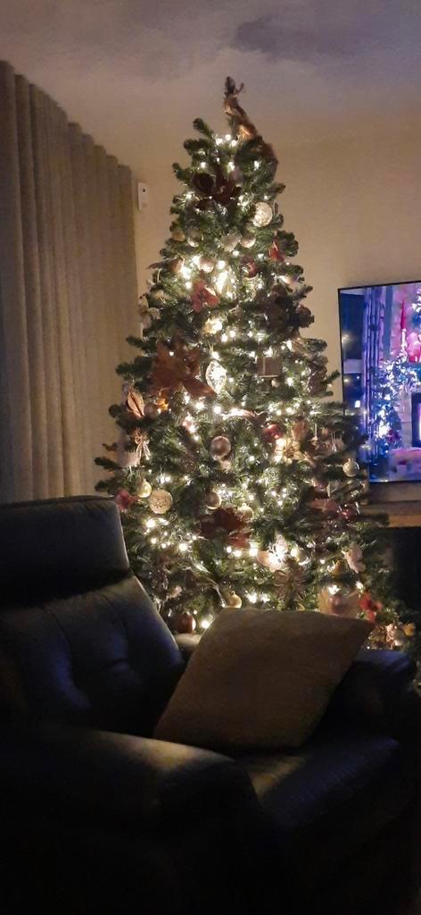 Kunst kerstboom 2.40 meter hoog, Diversen, Kerst, Ophalen