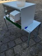 Kunst stof Heesakkers kooi, Dieren en Toebehoren, Vogels | Hokken en Kooien, Ophalen, Zo goed als nieuw, Kunststof, Broedkooi of Kweekkooi