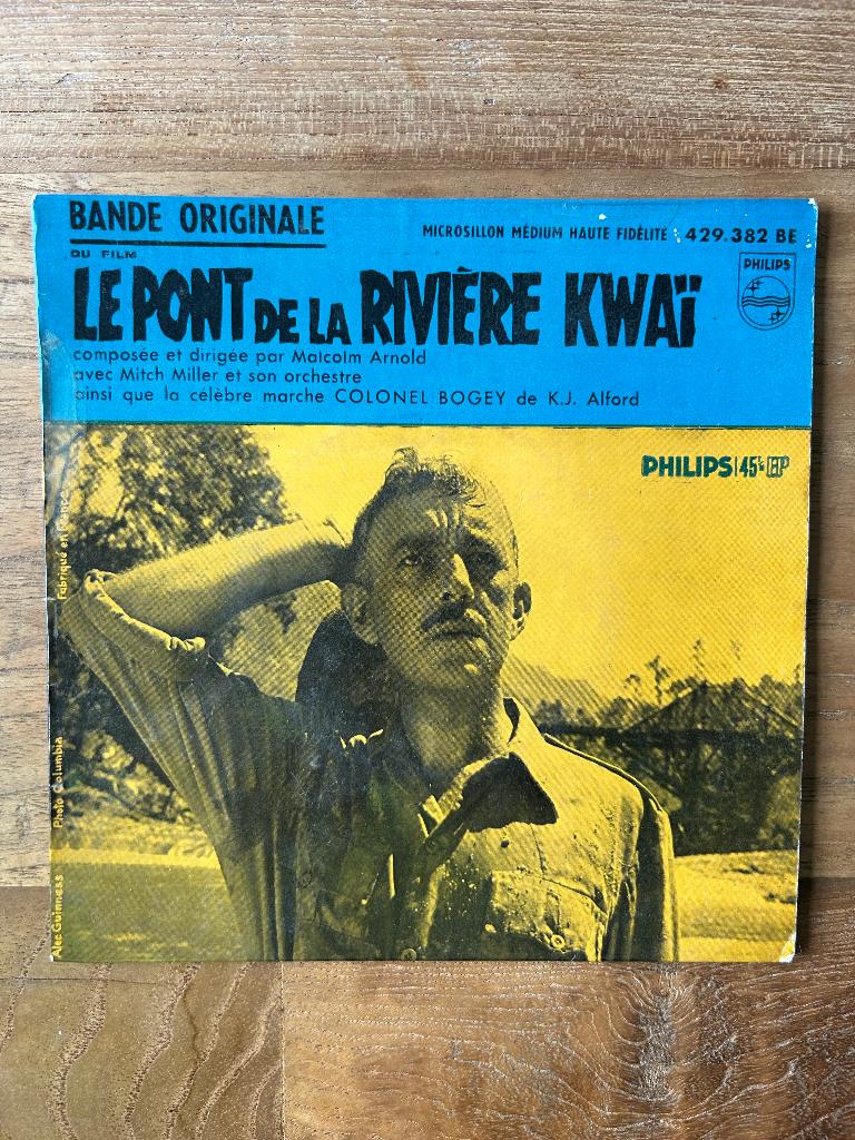 Le Pont De La Riviere Kwai (original music) (015), Cd's en Dvd's, Vinyl Singles, Ophalen, Gebruikt, 7 inch, Single