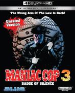 Maniac Cop 3 4K UHD/Ultra HD Blu-Ray USA (Sealed), Ophalen of Verzenden, Nieuw in verpakking, Actie