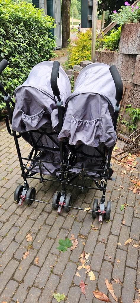 Tweeling Buggy, Kinderen en Baby's, Kinderwagens en Combinaties, Zo goed als nieuw, Kinderwagen, Overige merken, Duowagen, Ophalen of Verzenden