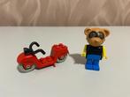 Lego - Fabuland - 3605 - Ricky Raccoon - compleet, Ophalen of Verzenden, Complete set, Lego