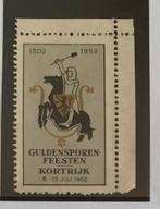 Belgie sluitzegel '52 Kortrijk, Postzegels en Munten, Verzenden, Gestempeld