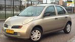Nissan Micra 1.2 Visia, Auto's, Voorwielaandrijving, Gebruikt, 4 cilinders, Beige